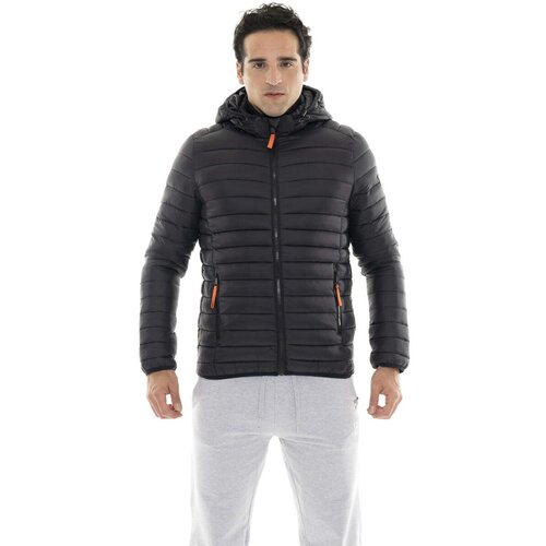Leone 1947 Jakne Man Hoody Jacket Basic Črna Cene