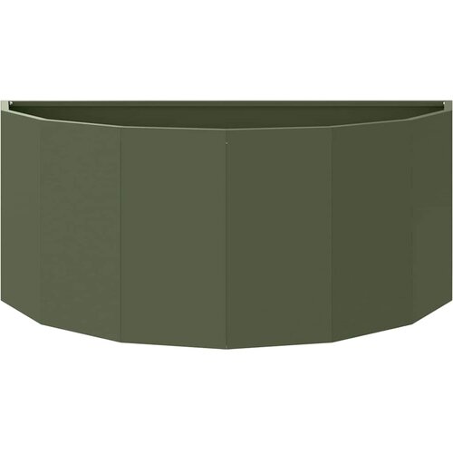  Sadilica Maslinasto zelena 90 x 45 x 35 cm Čelik Slike