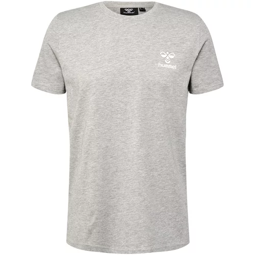 Hummel Tehnička sportska majica 'Icons' siva melange / bijela