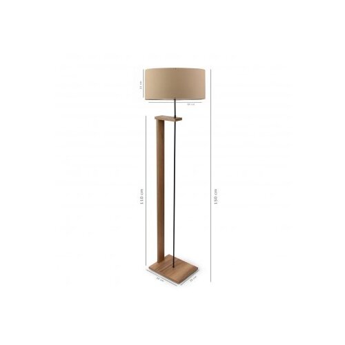 Opviq AYD 2823 Podna lampa, E27, Bež Cene