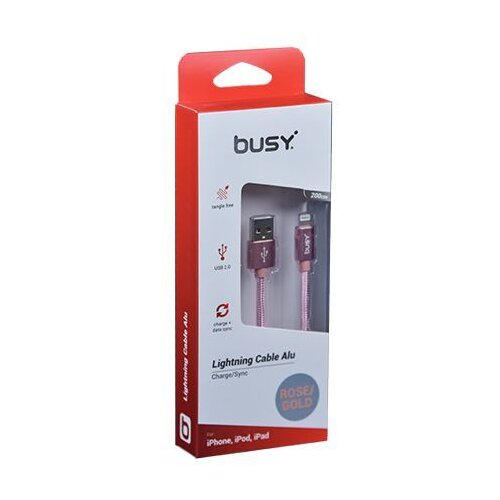  Kabl USB/lightning Iphone 2m BUSY Slike