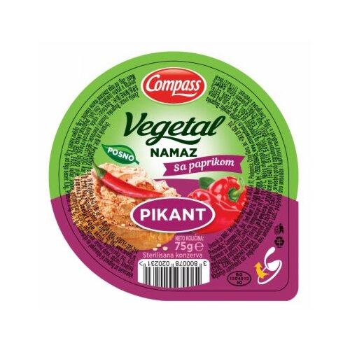 Compass NAMAZ PIKANT VEGETAL 75G Slike