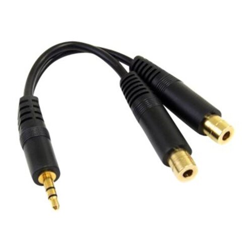 StarTech.com MUY1MFF audio kabel 0,15 m 3.5mm 2 x 3.5mm Crno Cene