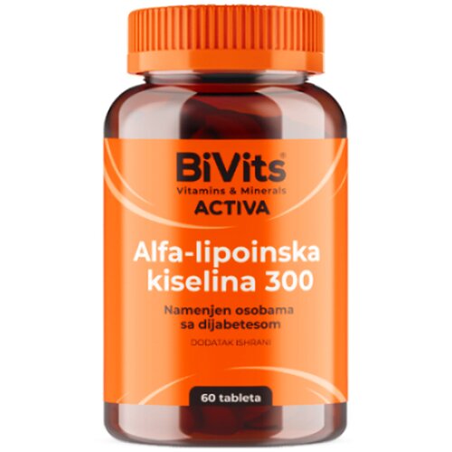 BiVits Alfa-lipoinska kiselina 300mg tablete 60/1 Cene