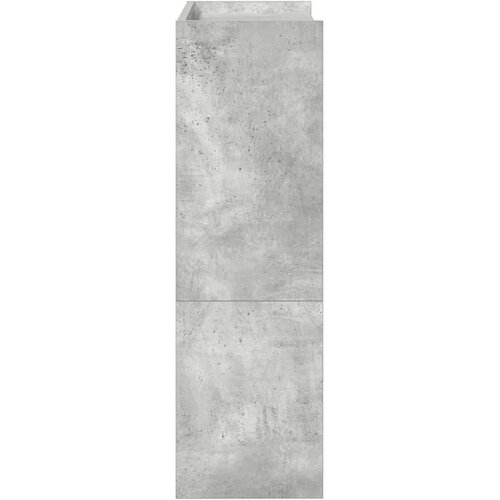 VidaXL stalak za cipele boja betona 80x25x61,5 cm konstruirano drvo Slike