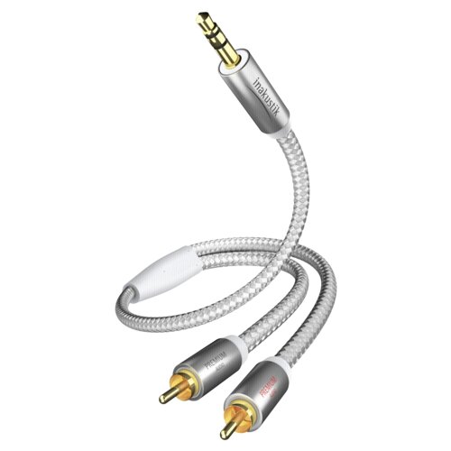 Inakustik in-akustik Premium Audio Cable 3,5 mm Jack Plug - Cinch 5,0 m Slike