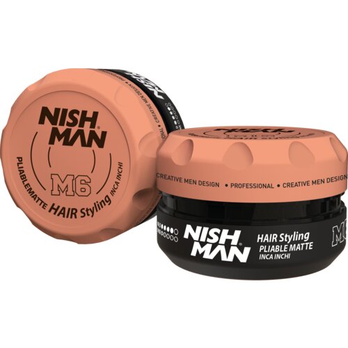 Nishman M6 matirajoči vosek za lase 100 ml Slike