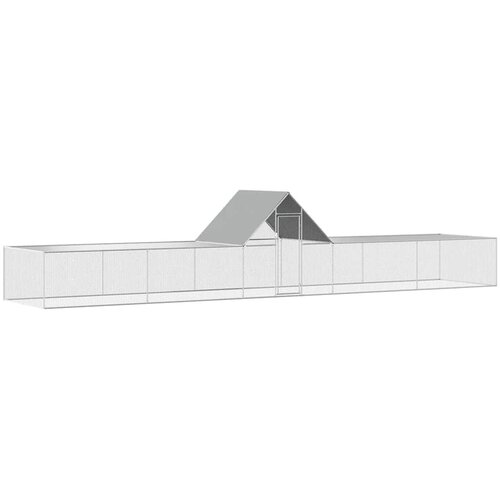  Koko&amp;scaron;injac od pocinčanog čelika 10 x 2 x 2 m Slike