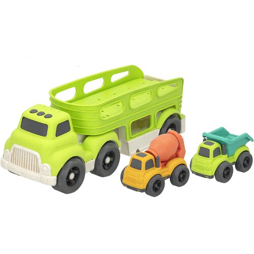Kamion za prevoz građevinskih mašina zeleni Slike