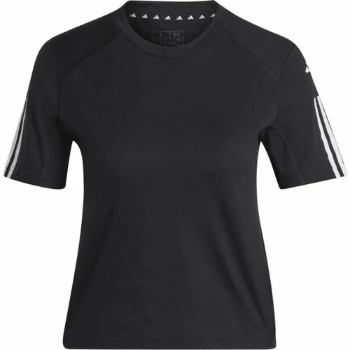 Adidas TR-ES COT T Ženska skraćena majica, crna, veličina