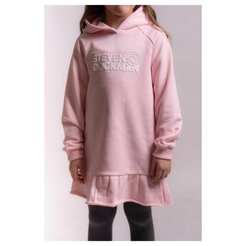 Steven Dockman haljina za devojčice SD x Kiwi Kids dress Pink Slike