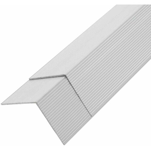  Kutni profili za trijemove od aluminija 5 kom 170 cm srebrni Slike
