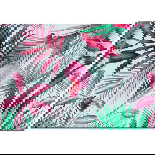 Pintdecor Zidni ukras Dettagli rosa e turchese Slike