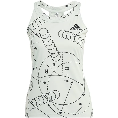 Adidas Club Graphic Tank Linen Green M Women's Tank Top