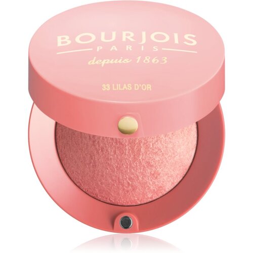 Bourjois Little Round Pot rdečilo za obraz 2,5 g odtenek 33 Lilas DOr za ženske Cene