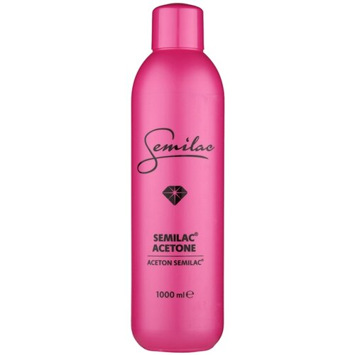 Semilac Liquids čisti aceton za odstranjevanje gel nohtov 1000 ml Cene