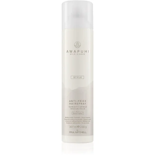 Paul Mitchell Awapuhi Wild Ginger Anti-Frizz Hairspray pršilo za fiksiranje proti krepastim lasem 307 ml