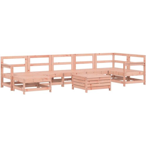 VidaXL 8-dijelni set vrtnih sofa od masivnog drva duglazije Slike