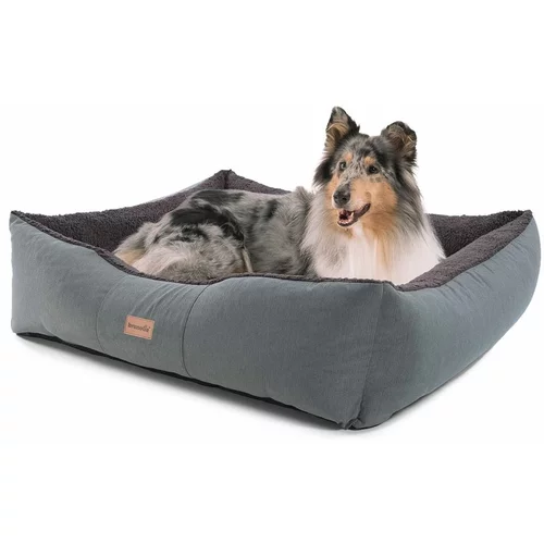 brunolie Emma, ​​pasja postelja, košara za psa, pralna, protizdrsna, zračna, dvostranska vzmetnica, blazina, velikost L (100 × 30 × 90 cm)