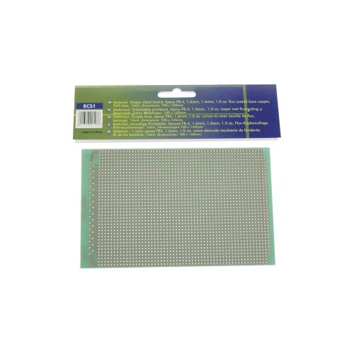 Velleman ECS1 euro ploča (D x Š) 160 mm x 100 mm Sadržaj 1 St. Cijene