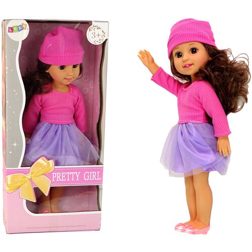  Lutka za igru djevojčica smeđe kose - 35 cm Cene
