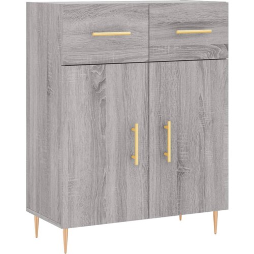Maison Chic Komoda - Predalnik siva sonoma 69,5x34x90 cm inženirski les, (21717989) Cene