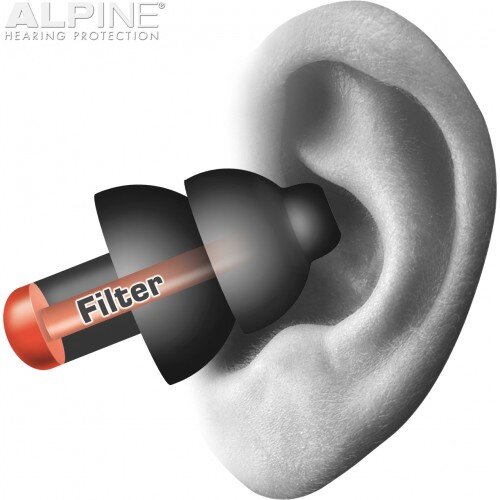  Čepki Za U&amp;scaron;esa - Za Varno Delo - Worksafe Earplugs Alpine - Par Slike