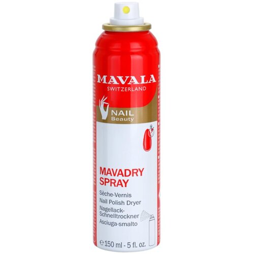 MAVALA nail beauty mavadry spray sprej za hitrej&amp;scaron;e su&amp;scaron;enje laka za nohte 150 ml Slike
