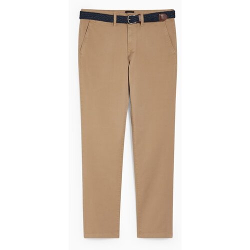 CA chinos muške pantalone, regular fit, casual, bež Cene