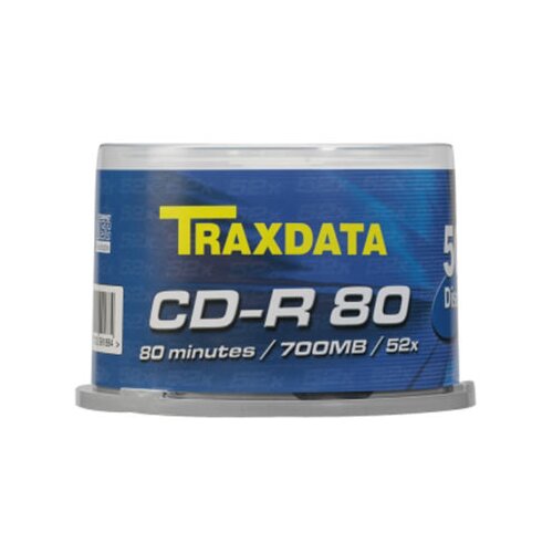  CD-R TRAXDATA, 700 MB, 52X, CAKE 50 kom Cijene