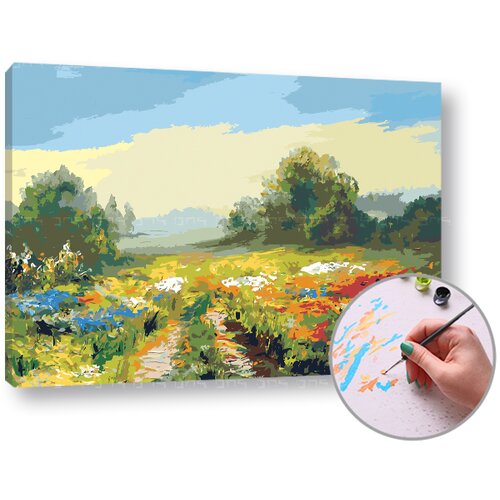 Artmie slikanje brojevima SPORI PUT 60x40 cm Slike
