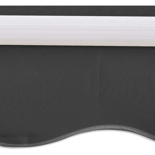 VidaXL Sklopiva motorizirana tenda 400 cm antracit Slike