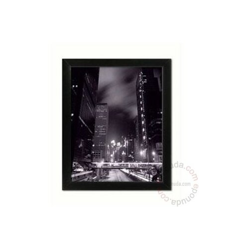 Deltalinea crno bela slika Night Lights 40 x 50 cm Slike