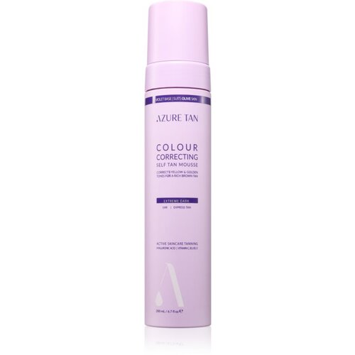 Azure Tan Violet Base samoporjavitvena pena za telo odtenek Extreme Dark 200 ml Cene