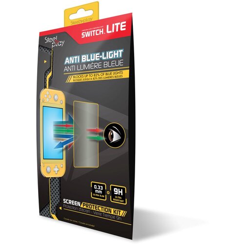  Nintendo switch steelplay screen protection kit - 9H anti blue light glass Cene