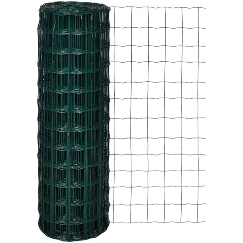 vidaXL Evro ograja iz jekla 10 x 1,2 m zelena, (20982138) Cene