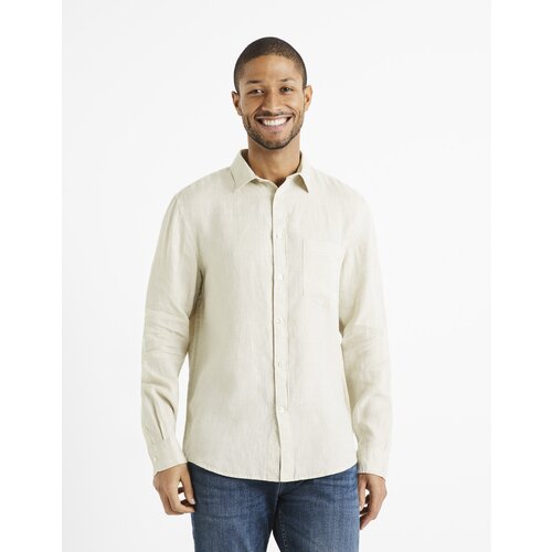 Celio Daflix Linen Shirt - Men Cijene