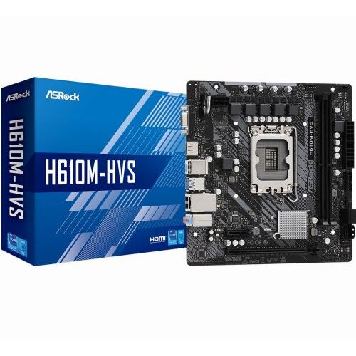 AsRock osnovna plošča H610M-HVS DDR4, lga 1700 Cene