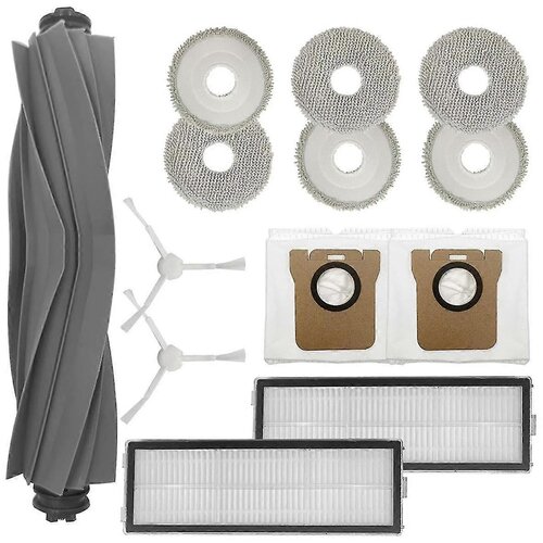 INORCO Rezervni deli robotskega sesalnika L10 Ultra/L10S Ultra Glavna stranska krtača HEPA filter Mop blazinice Vrečke za prah, (21848900) Cene