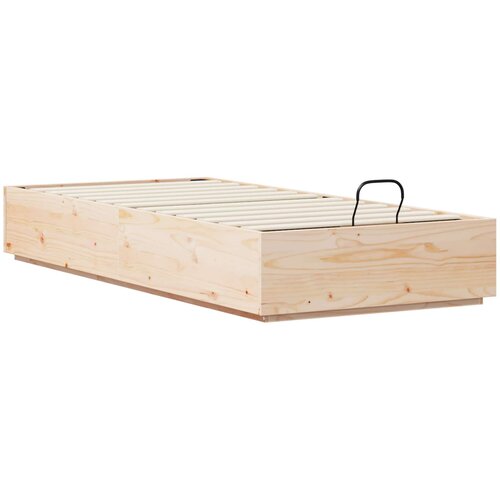  Otomanski krevet Prirodna 100 x 200 cm Masivna borovina Slike