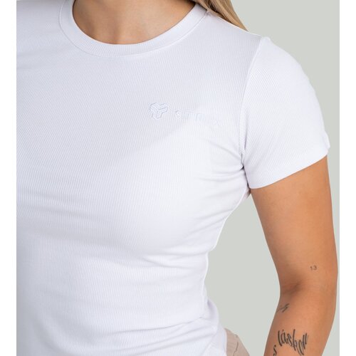 STRIX women&amp;lsquo;s Ribbed Tee White Slike
