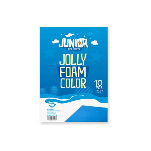 Eva jolly color foam, pena, plava, A4, 10K ( 134050 ) Slike