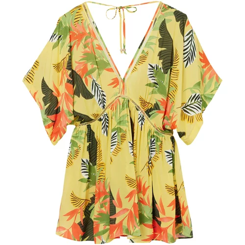 Desigual Obleka za na plažo rumena / mešane barve