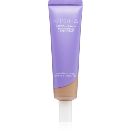 MISSHA M Perfect Cover Serum BB Cream Pro BB krema za brezhiben in enoten videz kože SPF 50+ odtenek #33 50 ml Slike