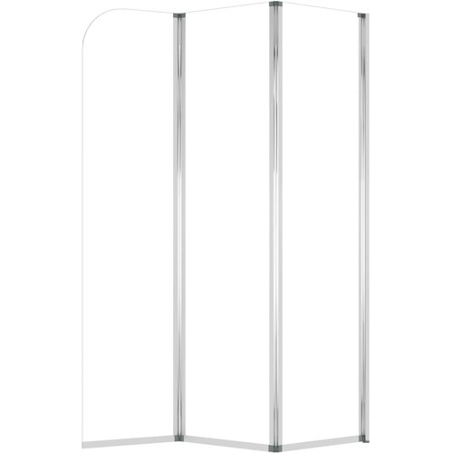  Tu&amp;scaron;-kabine od kaljenog stakla 2 kom 104 x 130 cm prozirne Slike
