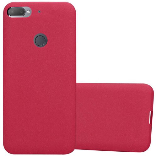 Cadorabo Ohi&scaron;je, združljiv s HTC v Frost Red - Za&scaron;čitni pokrov, narejen iz fleksibilnega silikona TPU, (20571117) Cene