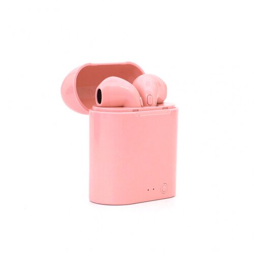 Bluetooth slusalice Airpods i7 mini roze HQ Cene