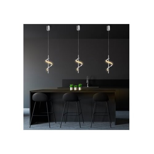 Opviq LED viseča svetilka v srebrni barvi &amp;oslash; 16 cm Likma &amp;ndash; Slike