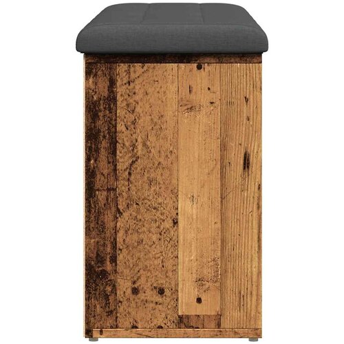  Klupa za cipele staro drvo 102x32x50 cm izrađeno drvo Slike