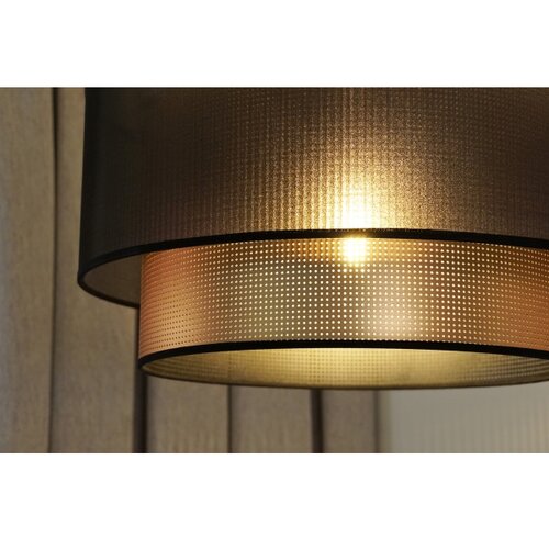 Duolla - Visilica na sajli COPPER SHINY 1xE27/15W/230V &amp;Oslash; 45 cm smeđa/bakrena Slike